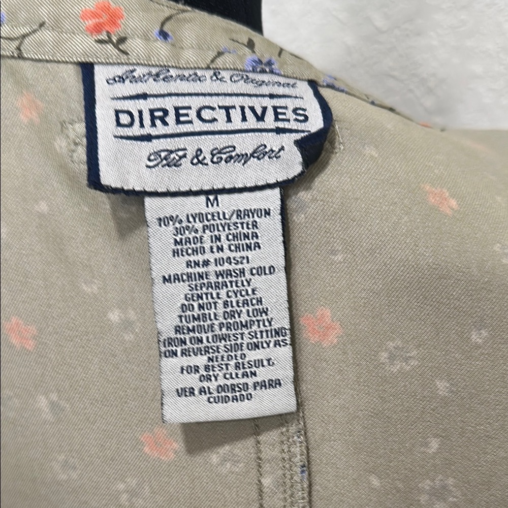 Authentic Directives Country Floral Maxi Dress - Floral Khaki Medium - Picture 5 of 5